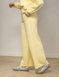 Amelie Amelie broek sportief geel