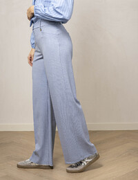 Amelie Amelie geklede broek blauw