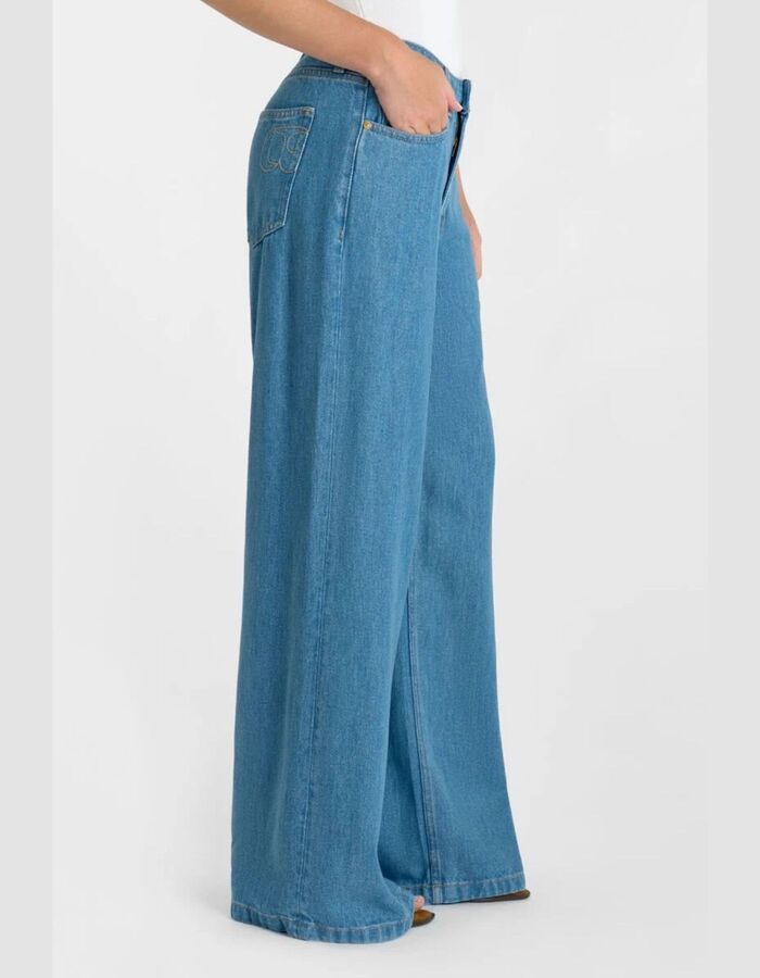 Le Temps Des Cerises broek blauw