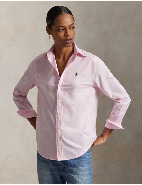 Ralph Lauren lange mouw bloes roze