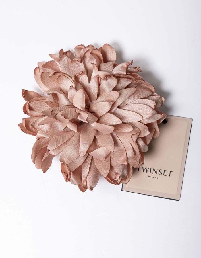 Twinset broche roze