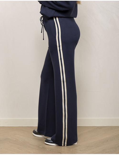 Freequent broek sportief navy