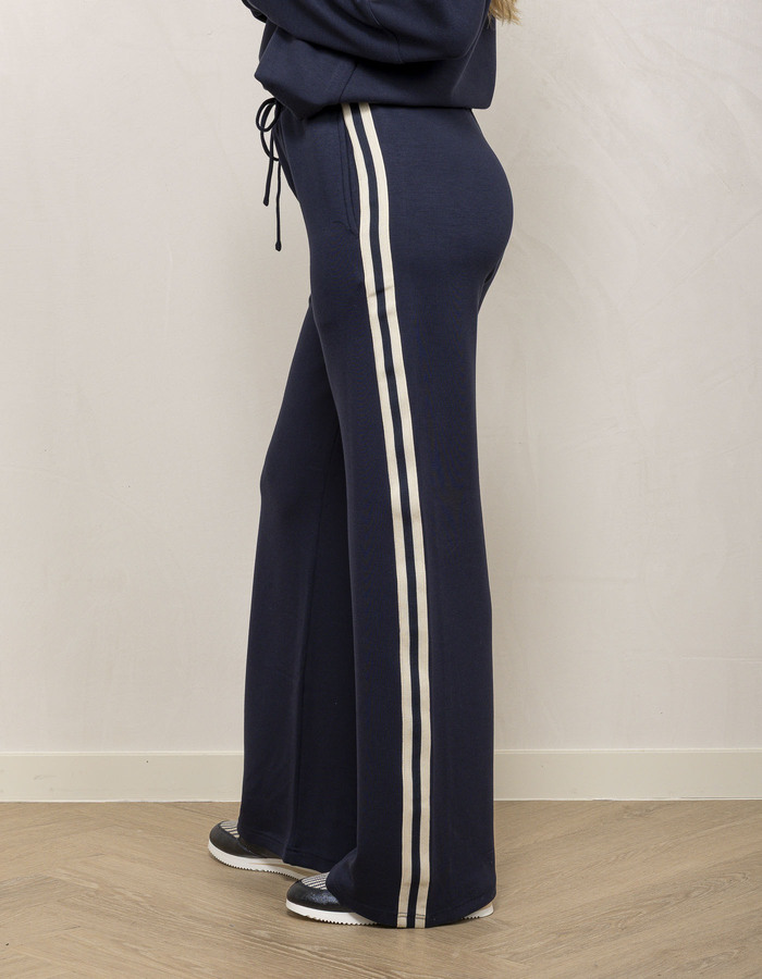 Freequent broek sportief navy
