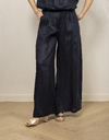 Greek Archaic Kori geklede broek navy