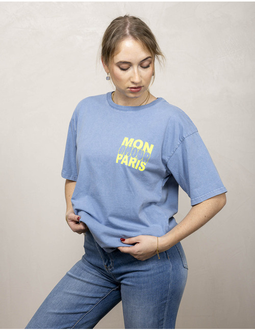 Kocca t-shirt korte mouw blauw