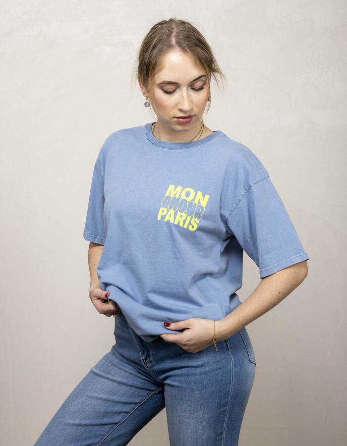 Kocca t-shirt korte mouw blauw