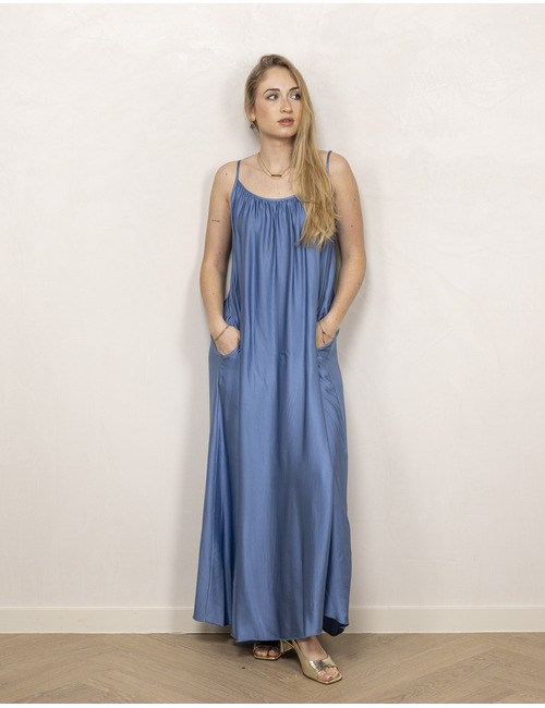 Kocca lang kleed blauw