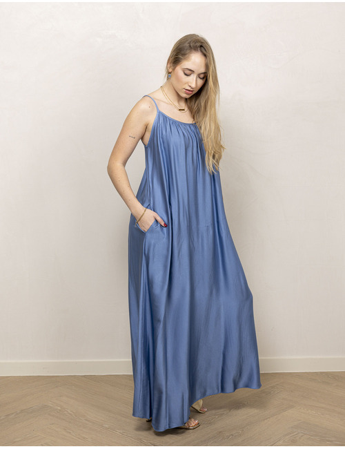 Kocca lang kleed blauw