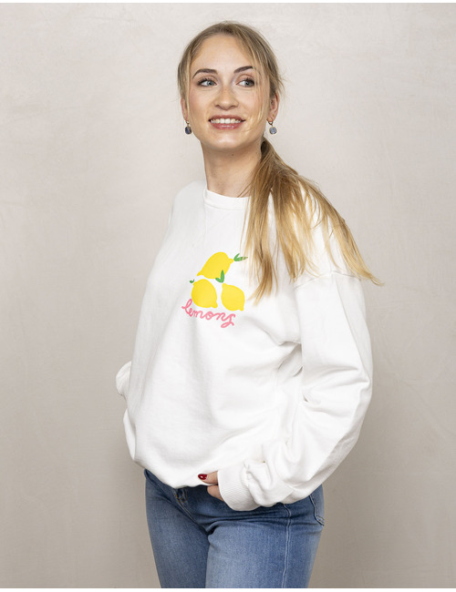 Kocca lange mouw sweater wit