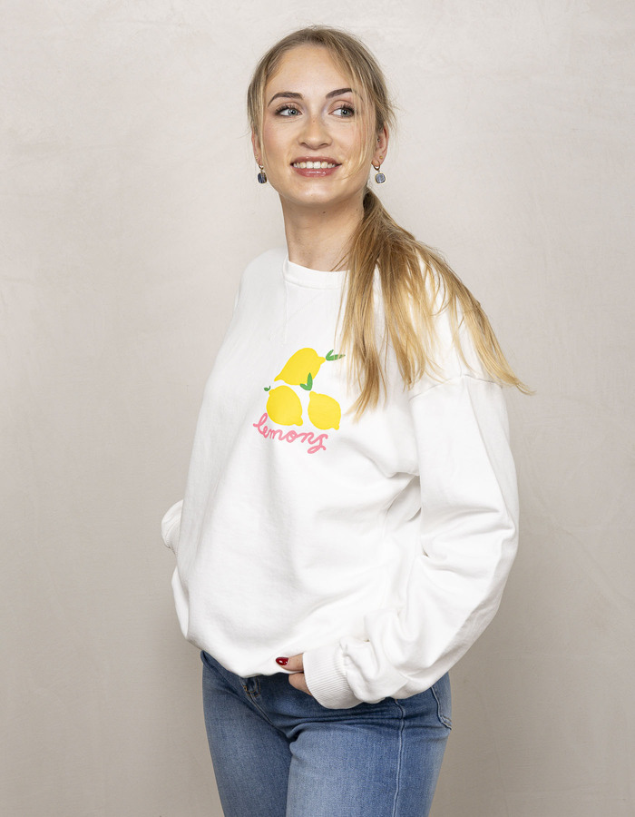 Kocca lange mouw sweater wit