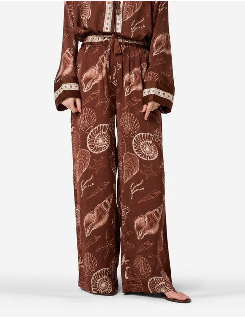 Ibana lange rok bruin