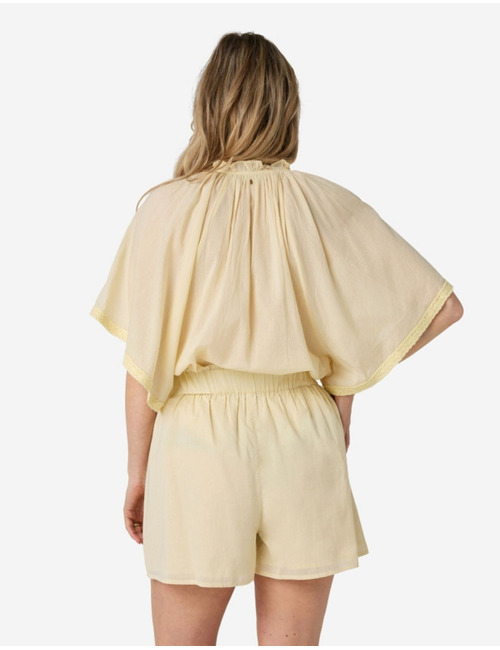 Ibana 3/4 mouw bloes geel