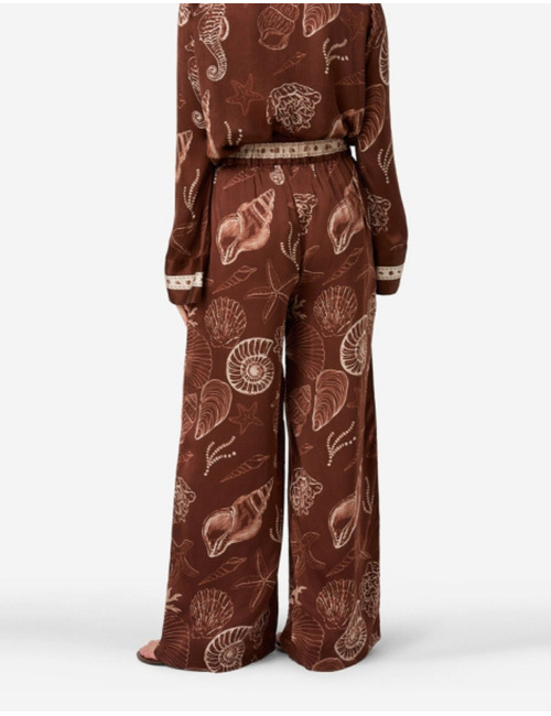 Ibana lange rok bruin