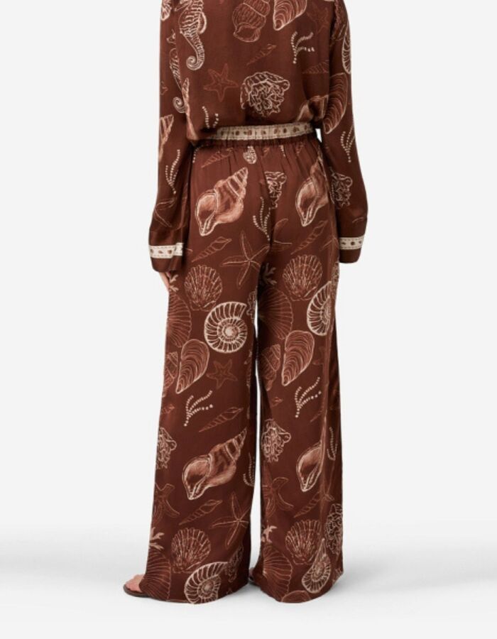 Ibana lange rok bruin