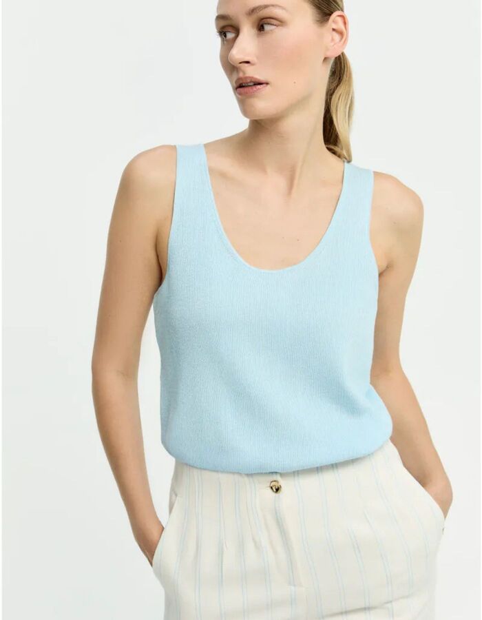 Xandres tops blauw