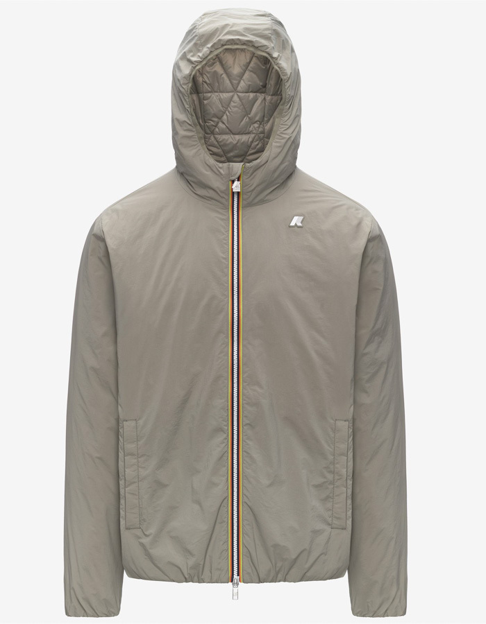 Jack Plain Warm korte gewatteerde jas in Green Oak met Primaloft isolatie