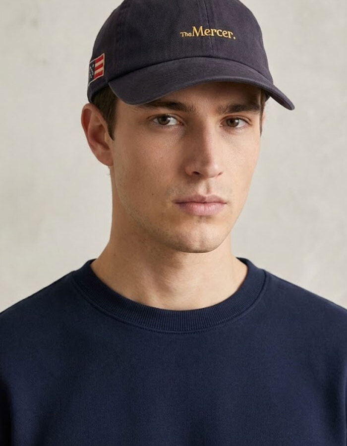 The Mercer Brand pet blauw