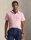 Terry Polo Shirt in Garden Pink