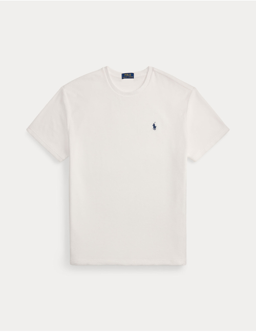 classic fit terry t-shirt in white