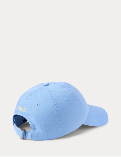 the iconic cotton chino ball cap in bristol blue