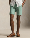 9.5 inch greenwich slim fit chino short in faded mint