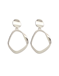  Oorbellen Zilverkleur Mat