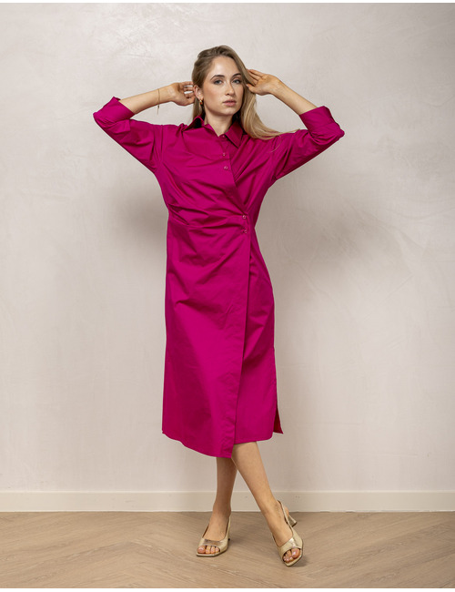 Gigue lang kleed roze