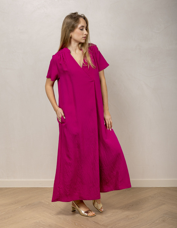 Gigue lang kleed roze