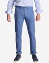 SIDNEY-P 26 slim fit broek in horizonblauw