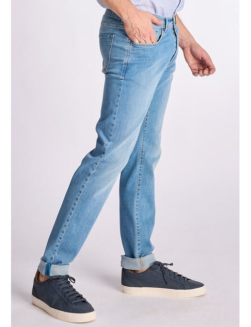 RODGER 17 regular fit jeans in lichtblauw