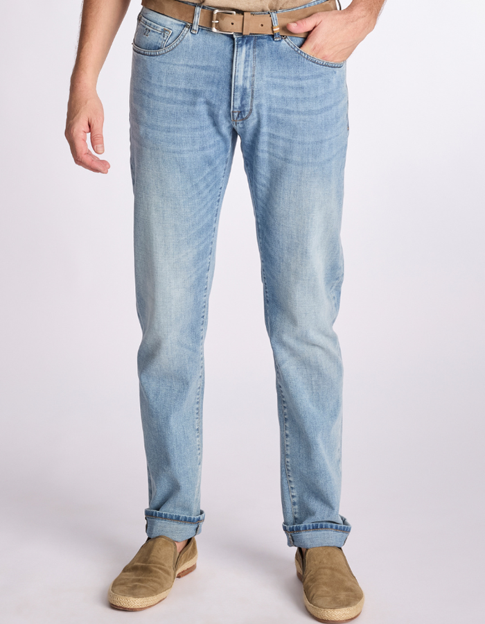 Zilton regular fit jeans ecru
