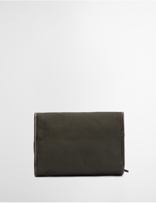 Waxed Hanging Washbag