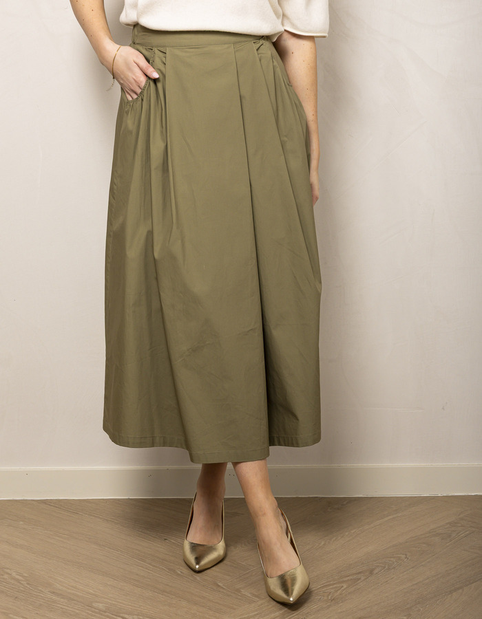 Jcsophie lange rok groen