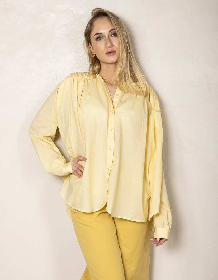 Jcsophie lange mouw bloes geel