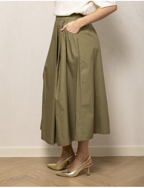 Jcsophie lange rok groen