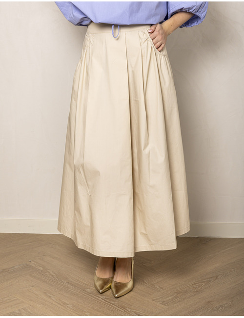 Jcsophie lange rok beige