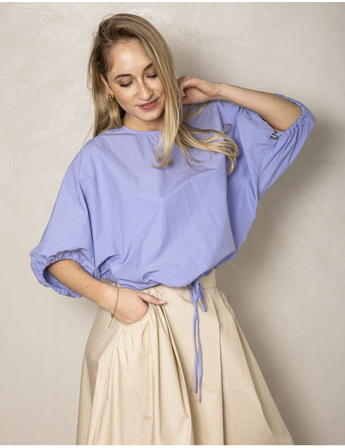 Jcsophie 3/4 mouw bloes blauw