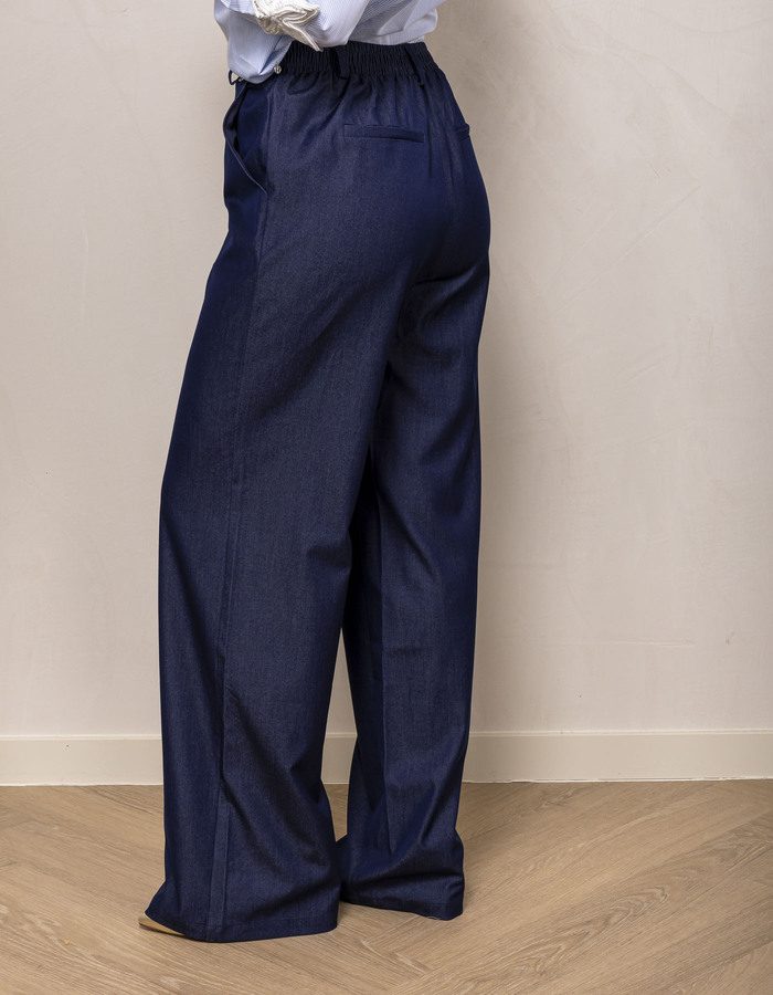 Kylie Pants Glossy Navy