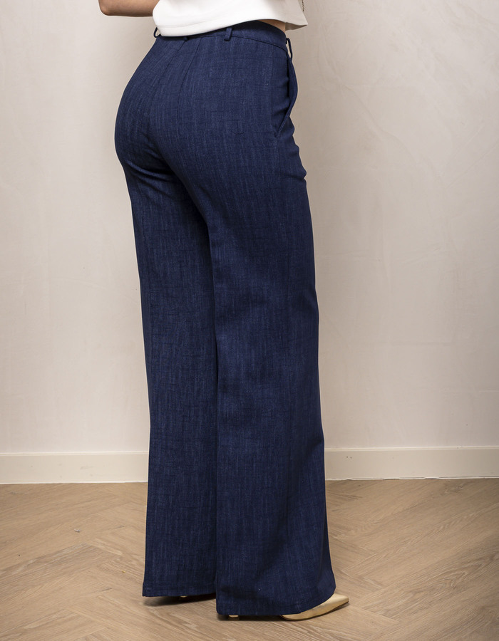 Rinascimento geklede broek navy