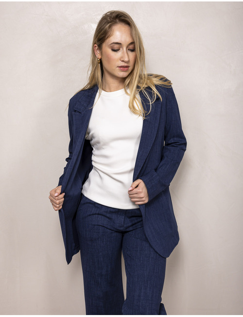 Rinascimento blazer navy