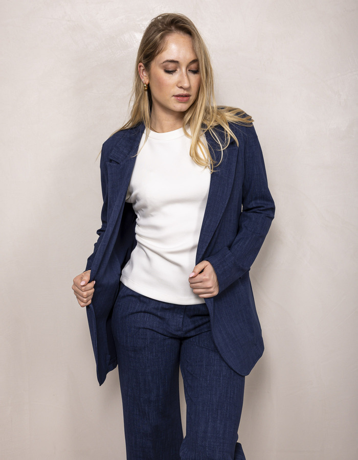 Rinascimento blazer navy