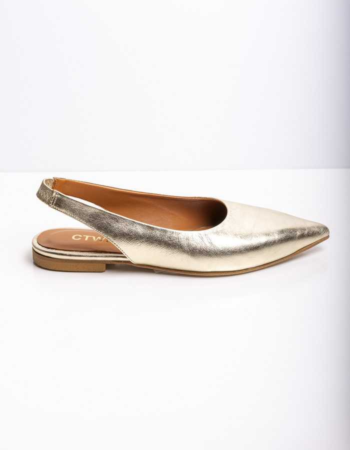 Ctwlk lage pump goud