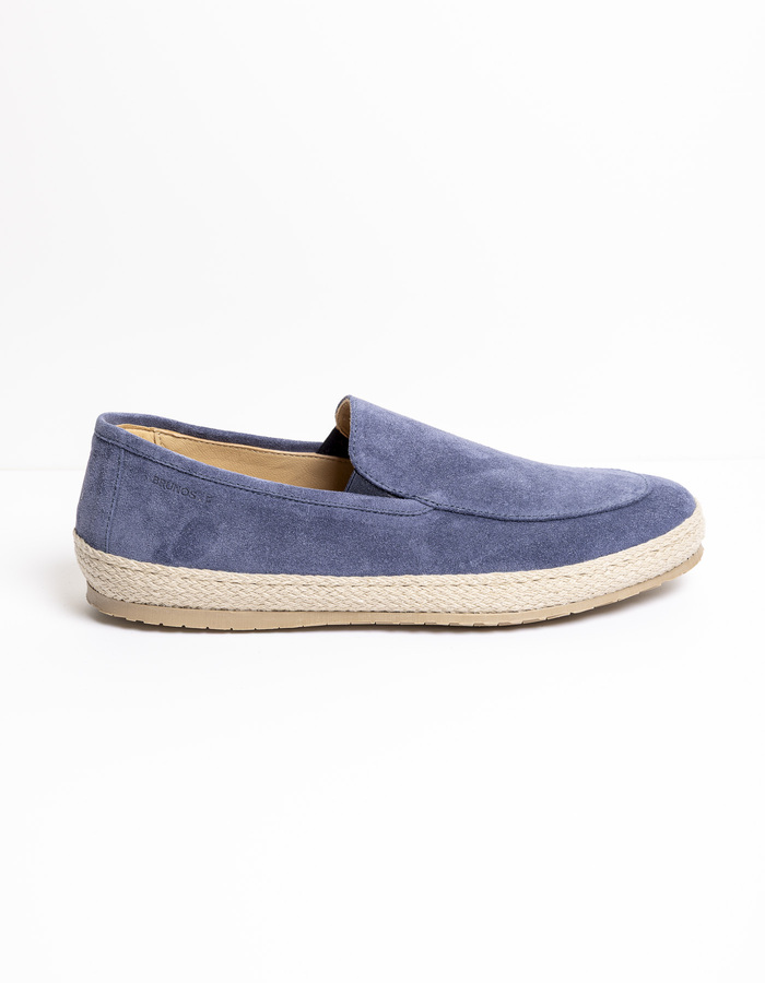 Bruno's mocassin blauw