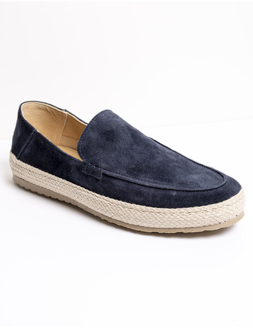 Bruno's mocassin blauw