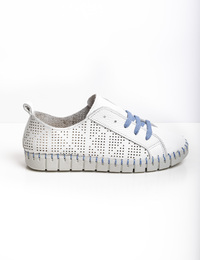 Comme Promis bootschoen blauw