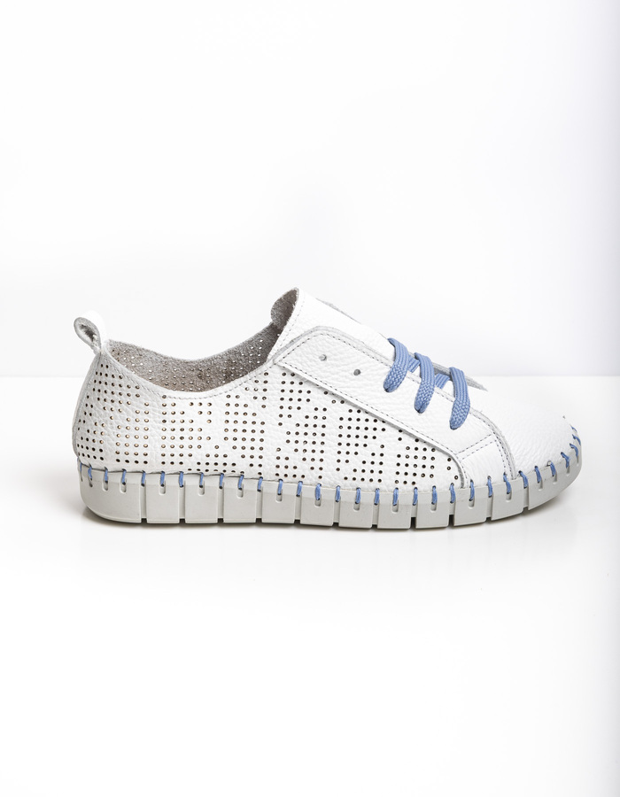 Comme Promis bootschoen blauw