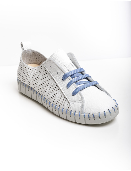 Comme Promis bootschoen blauw