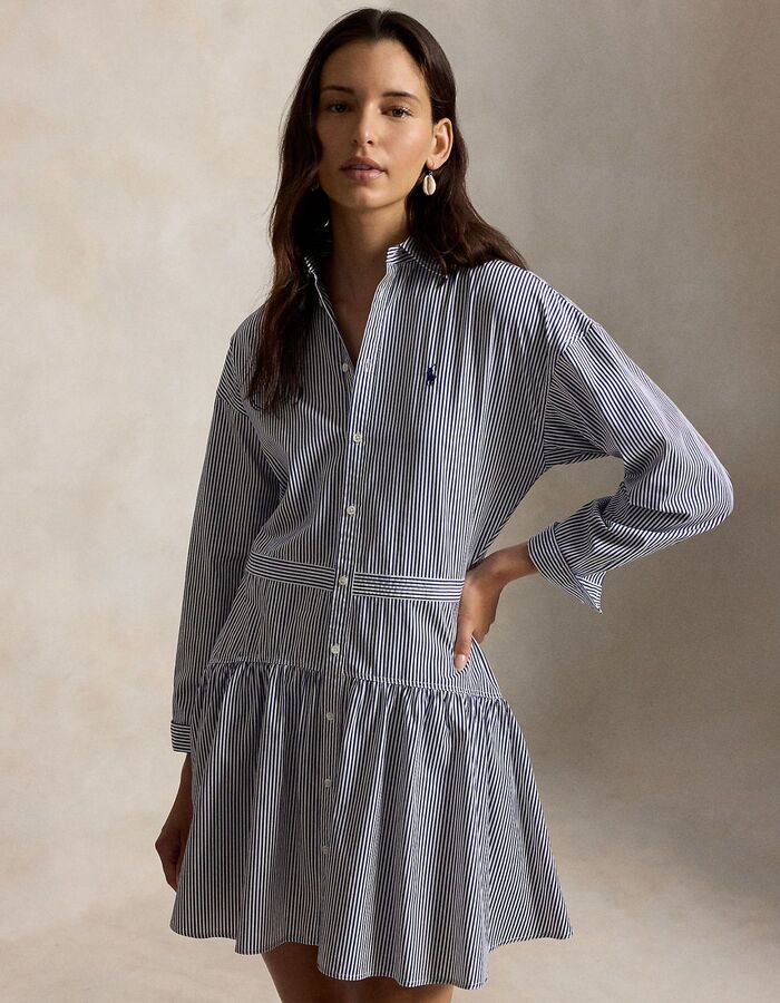 Ralph Lauren kort kleed wit