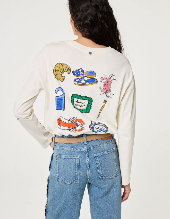 Fabienne Chapot t-shirt korte mouw wit