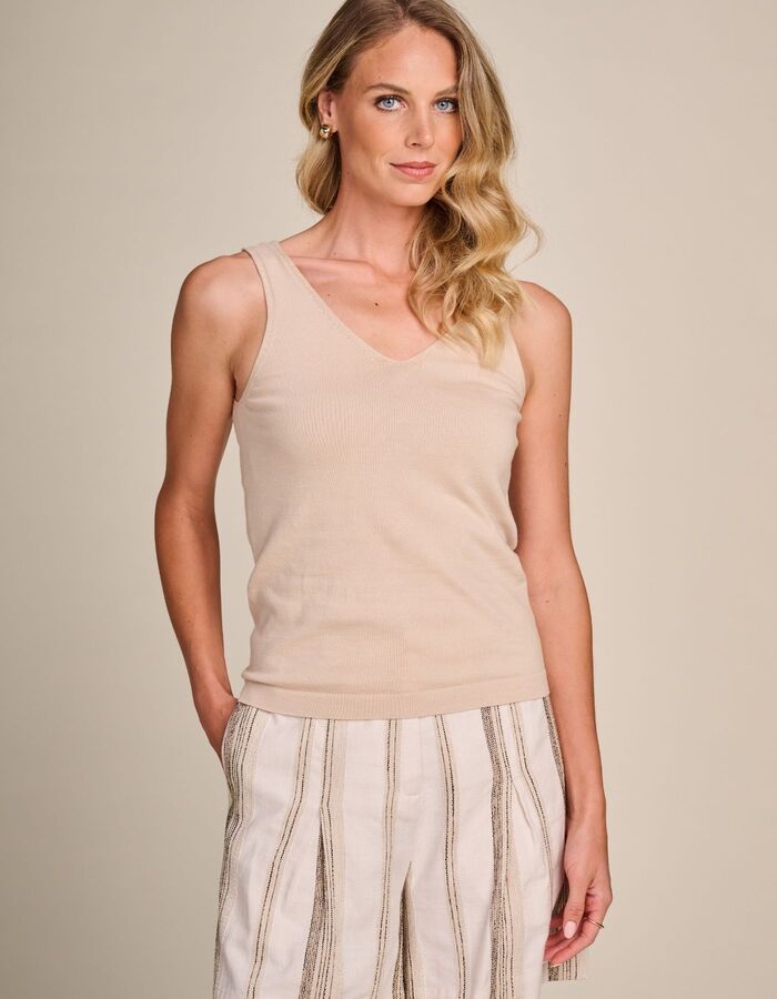 Due Amanti tops beige